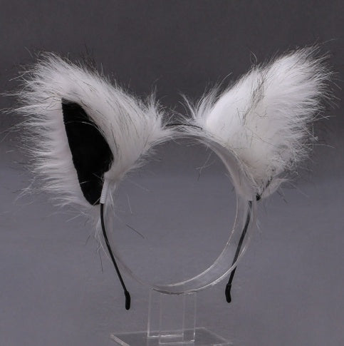 Children's Holiday Cartoon Plush Cute Bunny Ears Headband