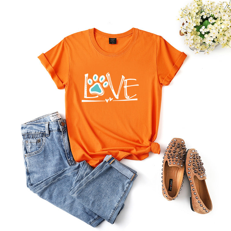 Women's Fashionable Personality Plus Size T-shirt