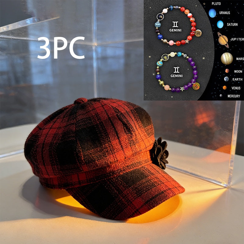 British-style Casual Painter Hat That Is Versatile And Can Show Off Your Face
