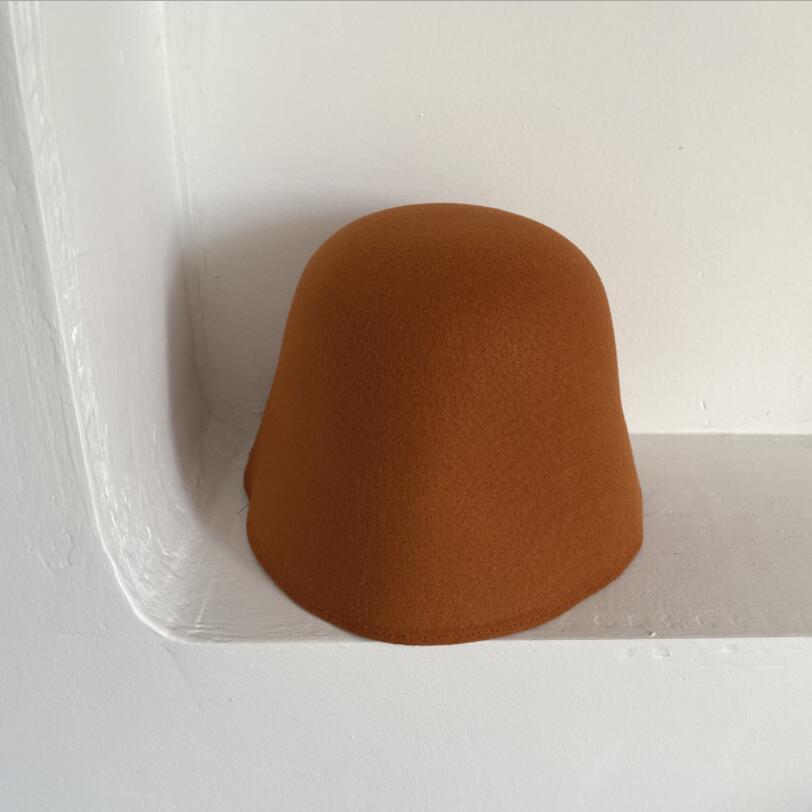 Japanese Felt Color Retro Fashion Versatile Sweet Lovely Fisherman Hat