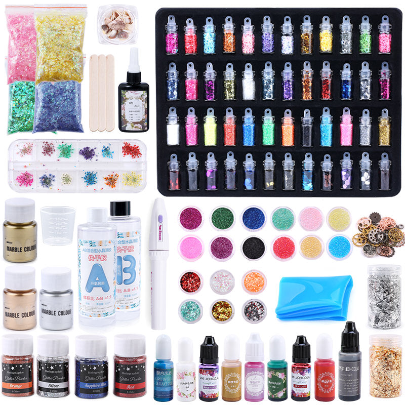 DIY Epoxy Resin Luminous Pigment UV Crystal Drop Glue Mold Color With Luminous Color