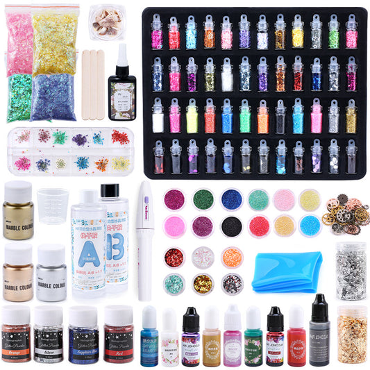 DIY Epoxy Resin Luminous Pigment UV Crystal Drop Glue Mold Color With Luminous Color