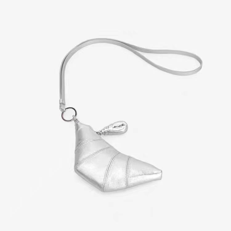 Special-interest Design Leather Mini Tribute Croissant