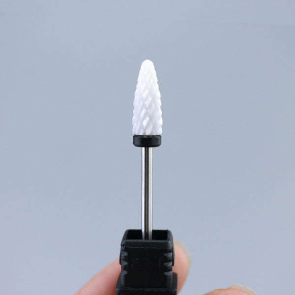 Tungsten Steel Ceramic Nail Polisher Grinding Head Accessories Tool