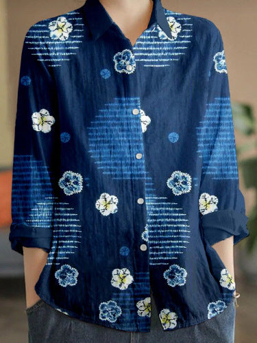Women's Long Shirt Long Sleeves 3D Printed Pattern