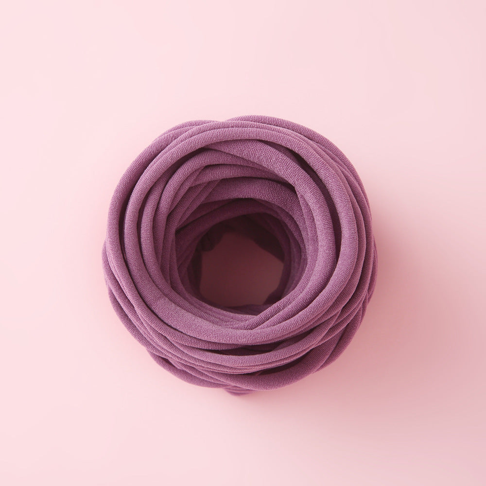 European And American INS Seamless Nylon Fine Hair Band Children's Hair Ring Handmade DIY Baby Headband