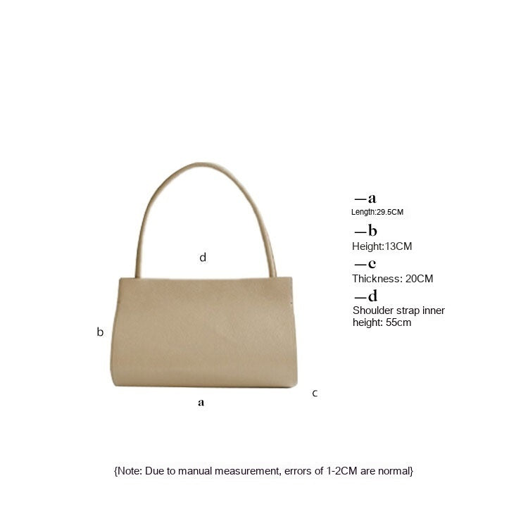 Eksklusiv New Retro Baguette Håndtaske