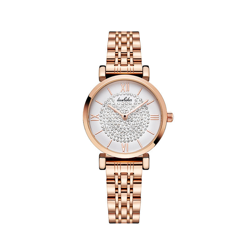 Full Star Steel Band Fashion Women's Watch