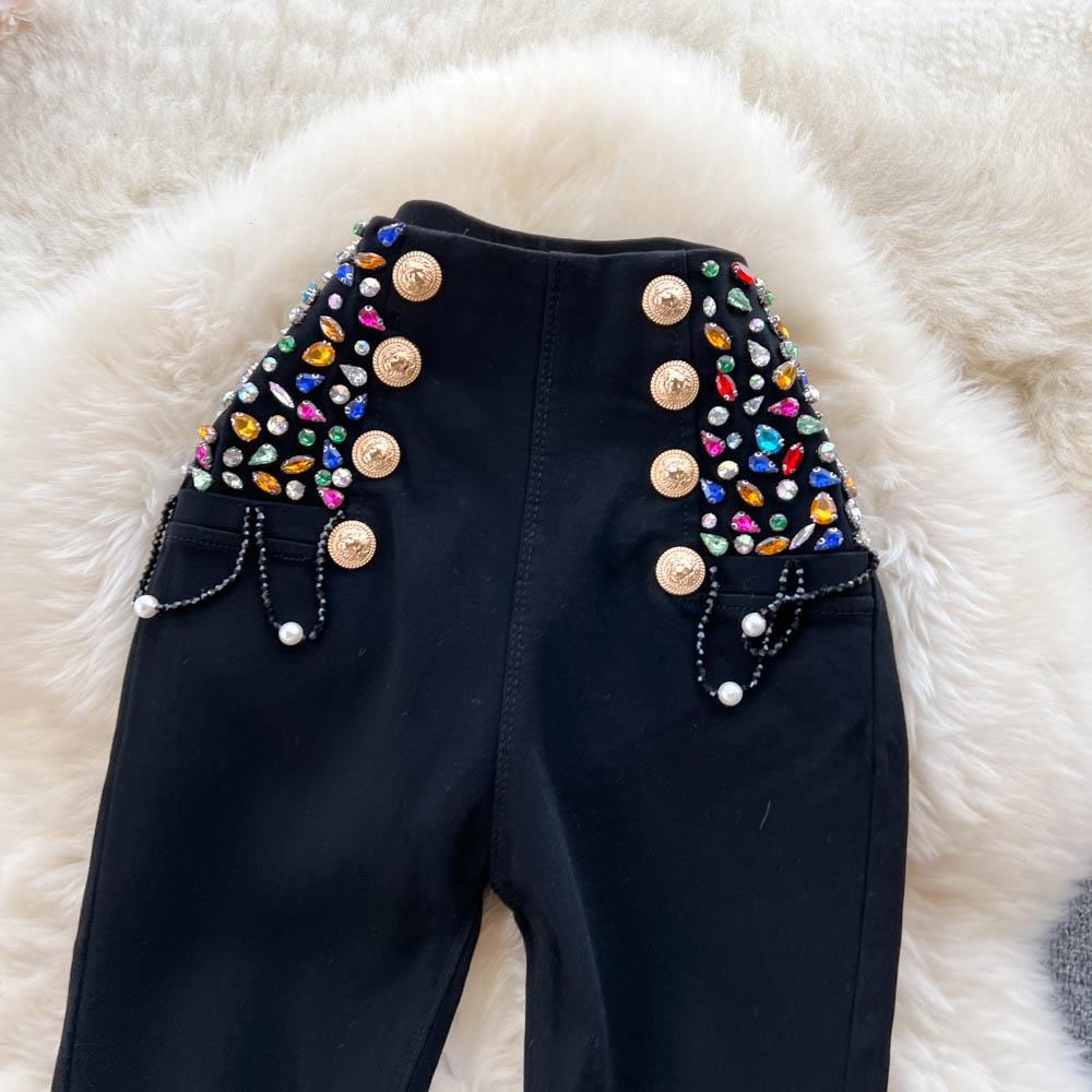 High Waist Small Feet Elastic Slim Fit Everything With Leggings