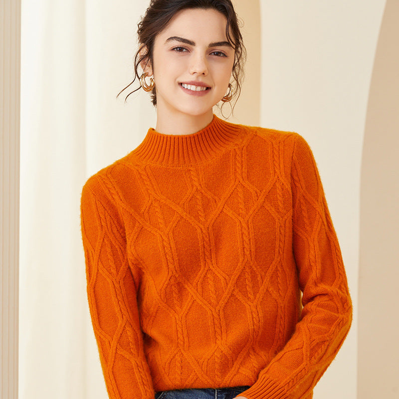 Thickened Pullover Base Woolen Sweater