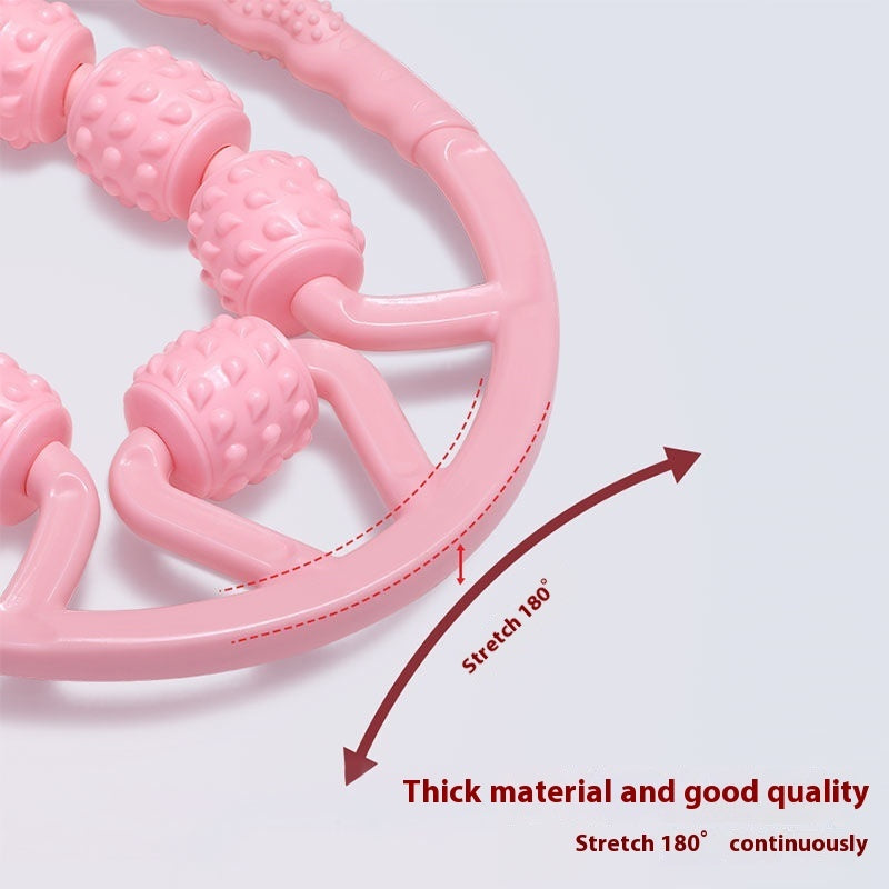 Ring Clip Leg Massager Roller Thin Muscle Relaxation Leg Meridian Dredging