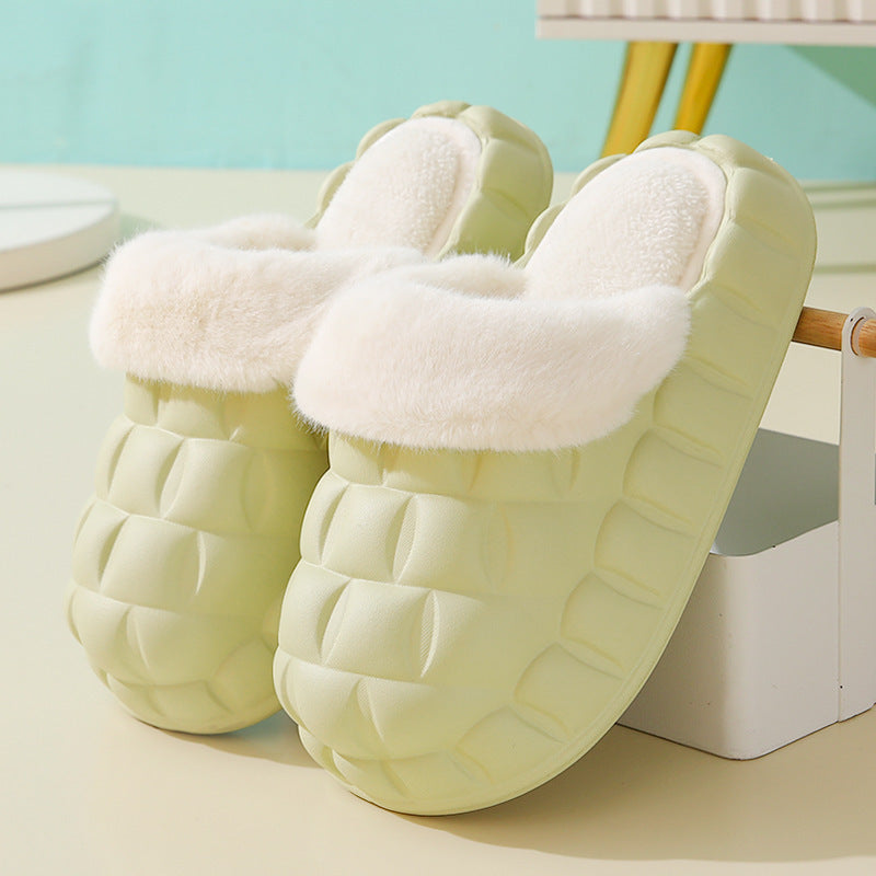 Cotton Slippers Detachable Female Home Cartoon