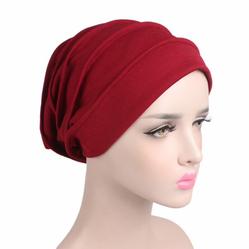 New thick elastic cotton hood