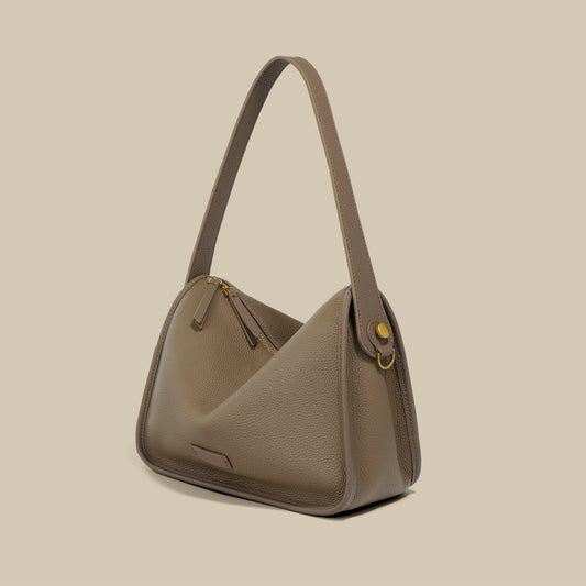 First Layer Cowhide Pillow Bag Female