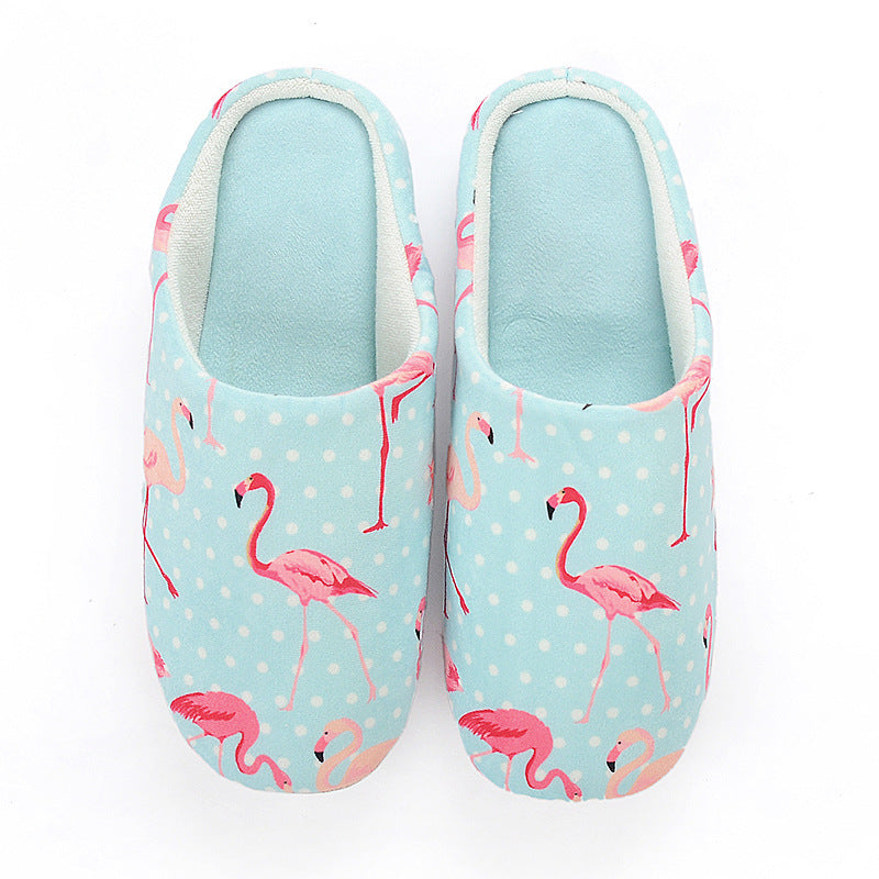 Strawberry half pond forest flamingo swan home shoes