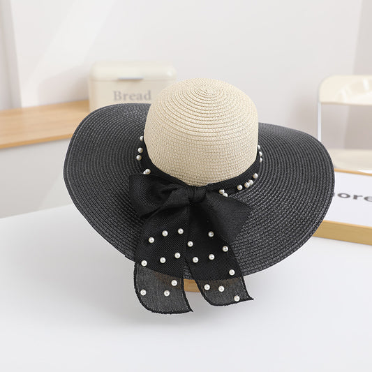 Women's Sunscreen Shade Breathable Straw Hat