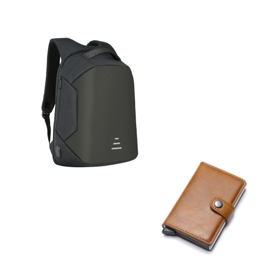 Anti-theft laptop backpack