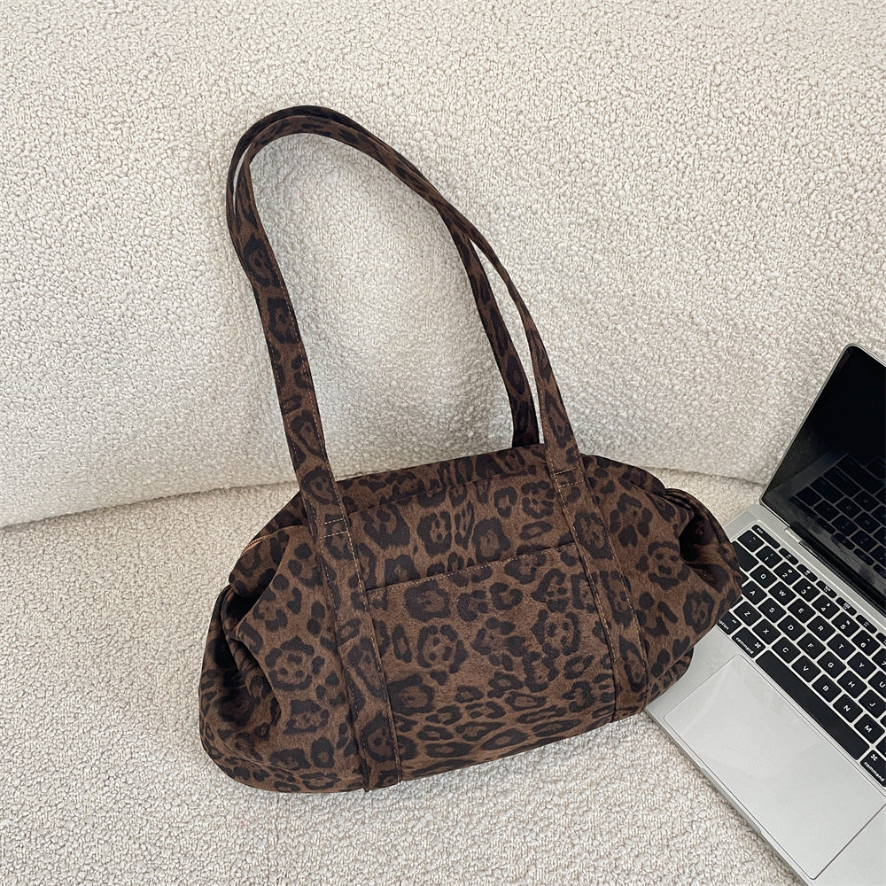 Stylish Leopard-Print Tote Bag For Women