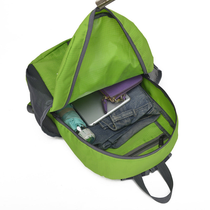 Foldable Nylon Waterproof Lightweight Climbing Backpack Outdoor Sports Bag