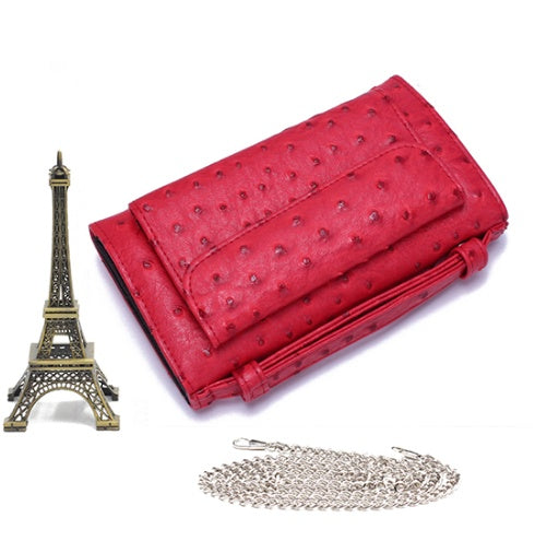 New snake pattern clutch bag handbag chain shoulder Messenger bag wallet ladies long section
