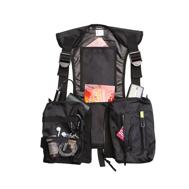 Multi-pocket function warm baby tactical vest