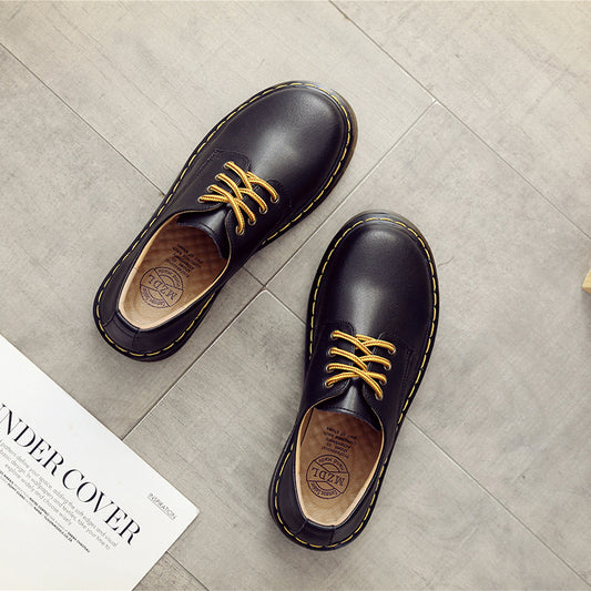 Retro Japanese Jk College Style Round Toe Shoes