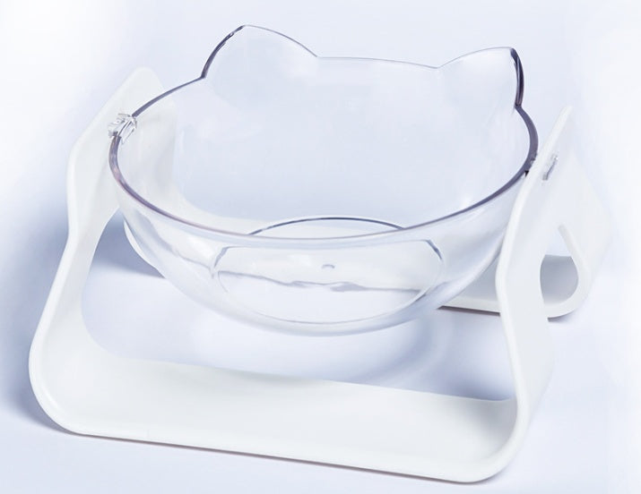 Protective cervical cat bowl