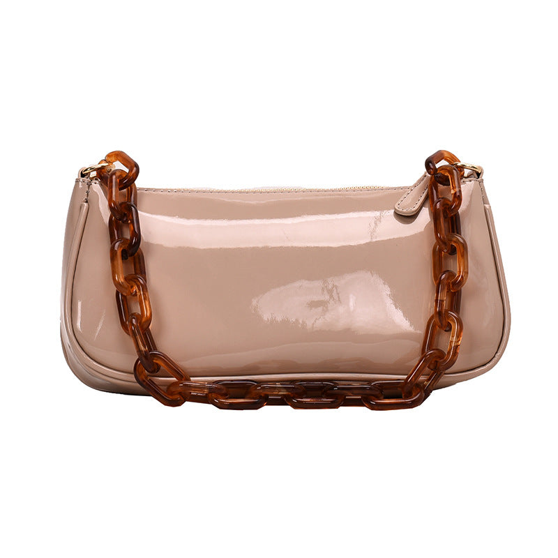 Thick chain Vintage Messenger Women Shoulder Bag