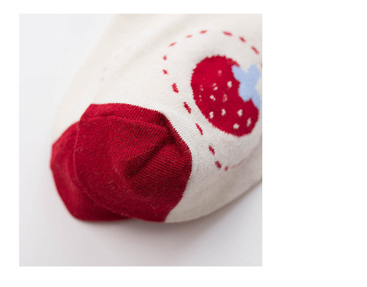 Autumn and winter anti-friction personality cartoon socks