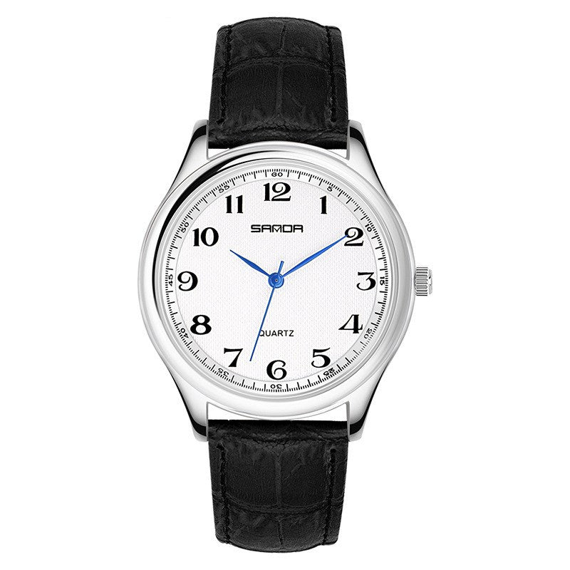 Double-sided hollow belt watch all-match quartz watch