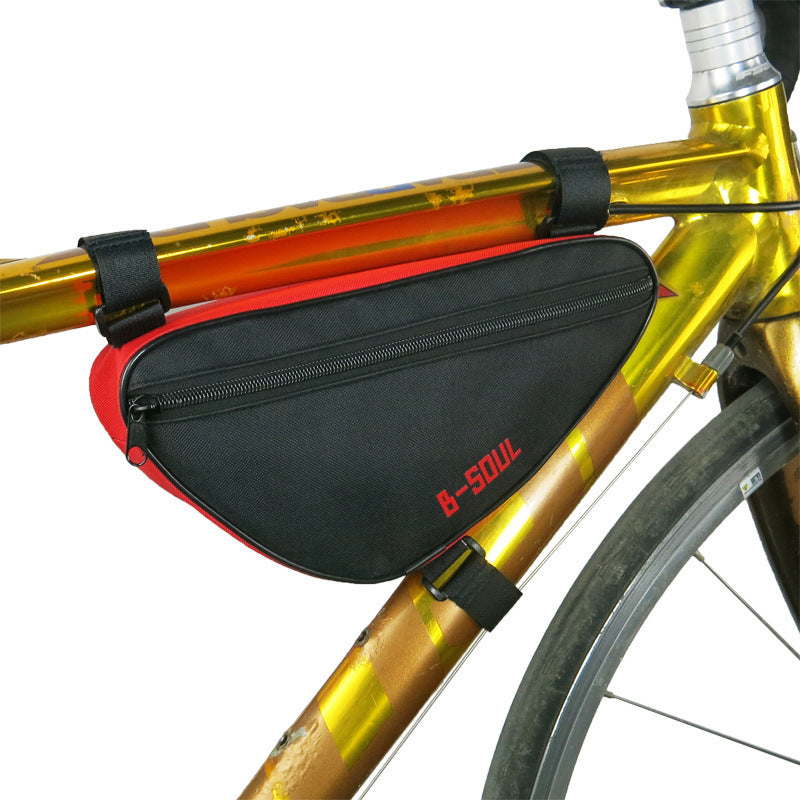 Saddle triangle bag