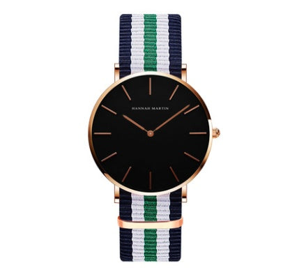 Simple quartz waterproof watch