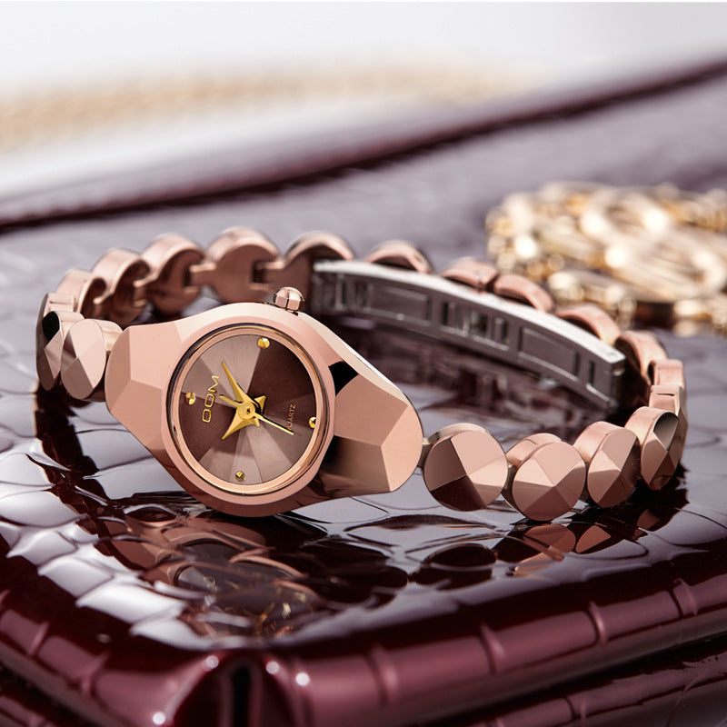 Tungsten steel bracelet watch