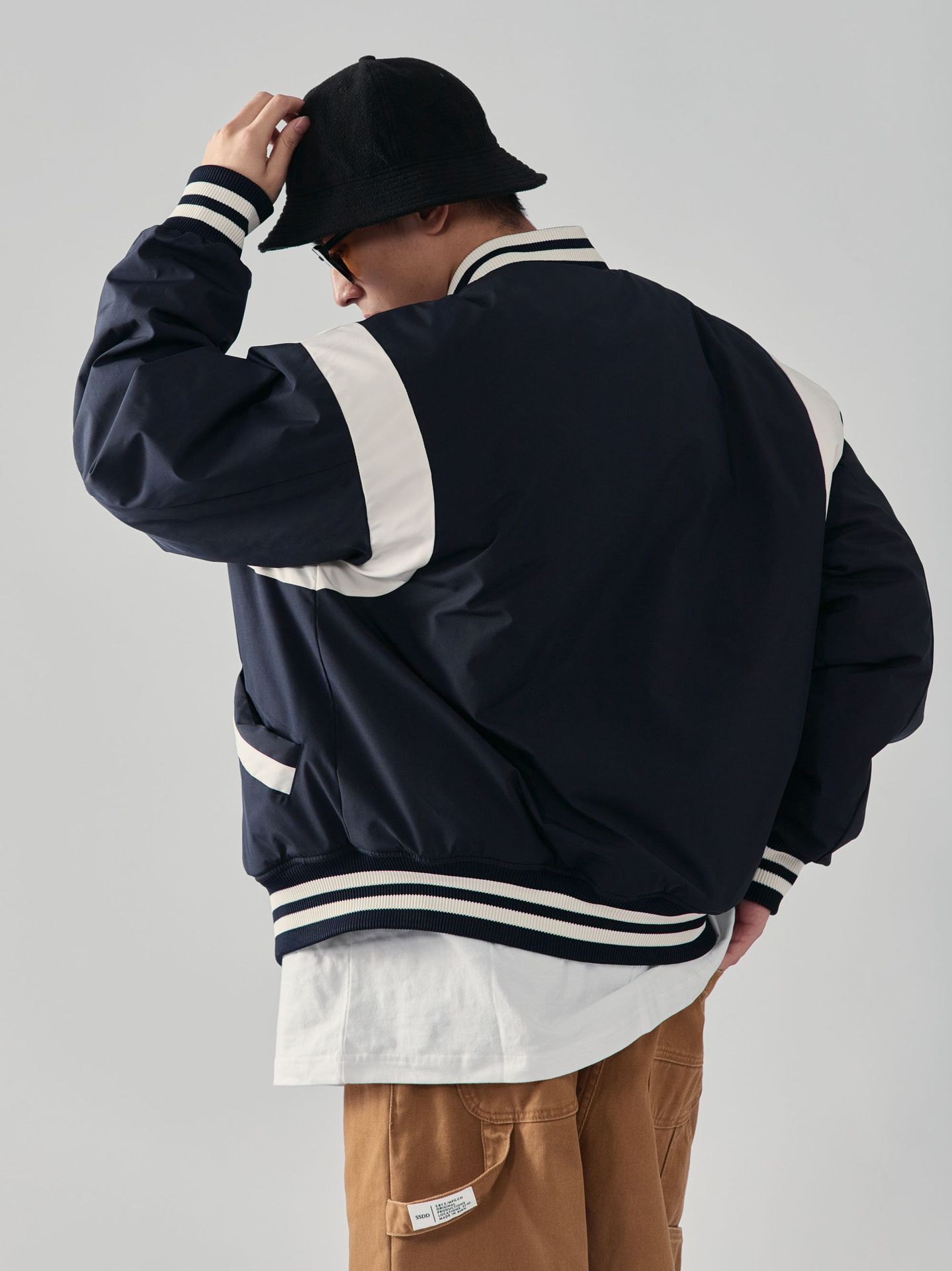 Men's And Women's High-quality Patchwork Cotton Coat