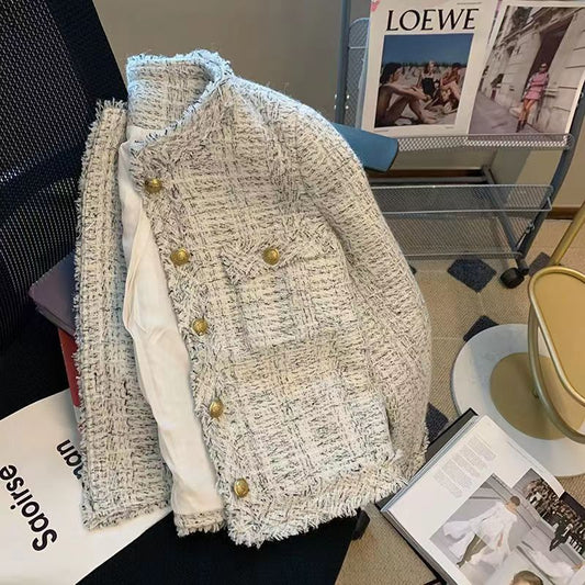 Spring, Autumn, And Winter Casual Versatile Petite Elegant Design Top