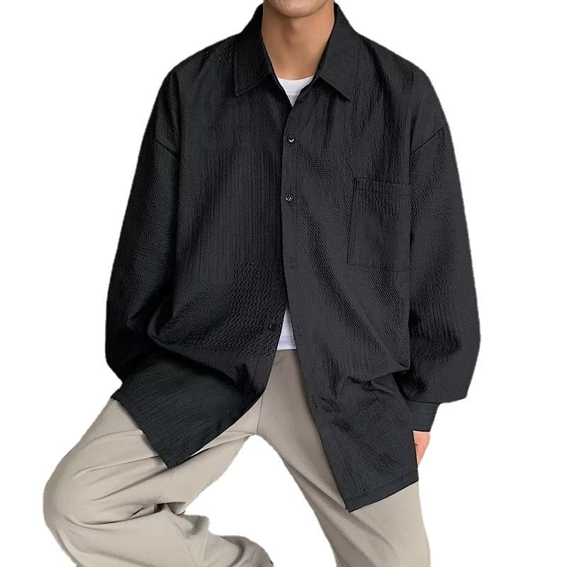 Pi Shuai Long Sleeve Shirt Men's Spring Coat Trend Spring And Autumn