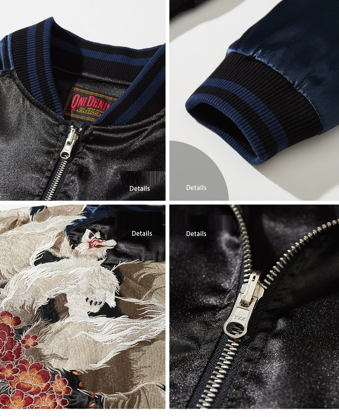 Men's And Women's Couple Baseball Collar Casual Versatile Outerwear National Fashion