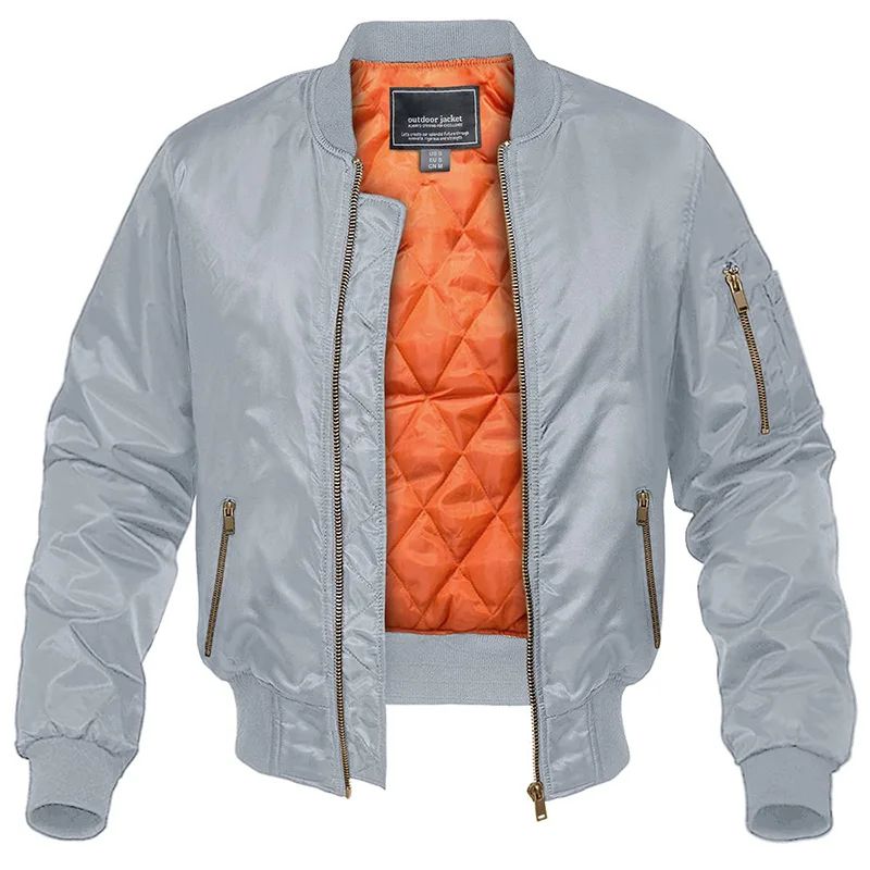 Plus Size Fat Guy Sports Casual Cotton Jacket