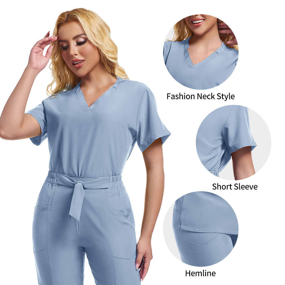 Short Sleeve Water-impervious Undergarments Suit Summer Stretch Quick-drying
