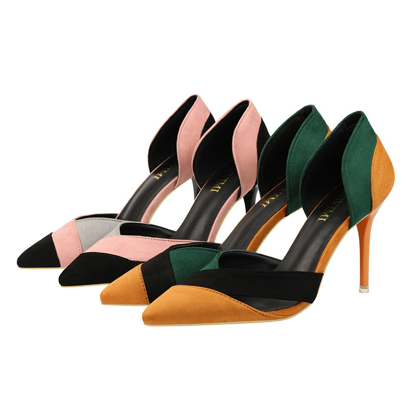 Pointed stiletto ladies high-heeled sandals new