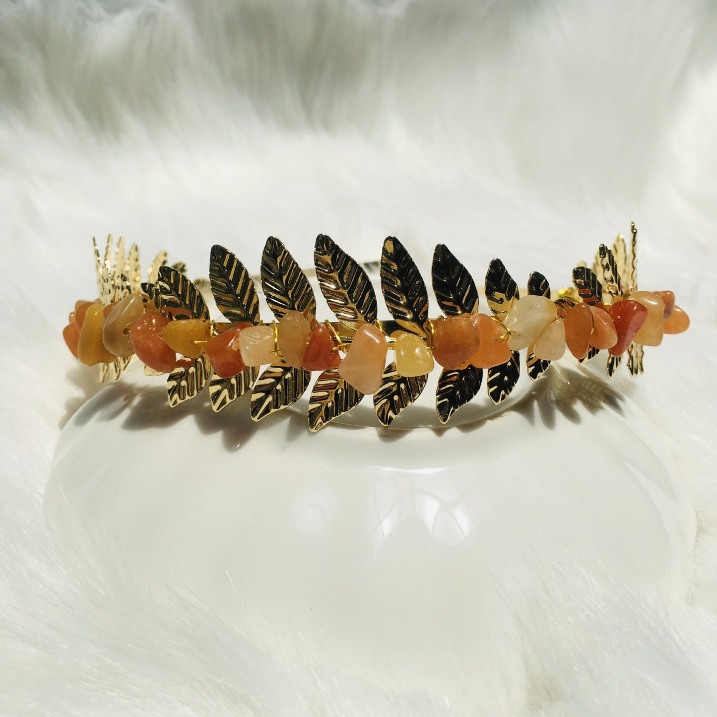 Natural Crystal Hairpin Creative Handmade DIY