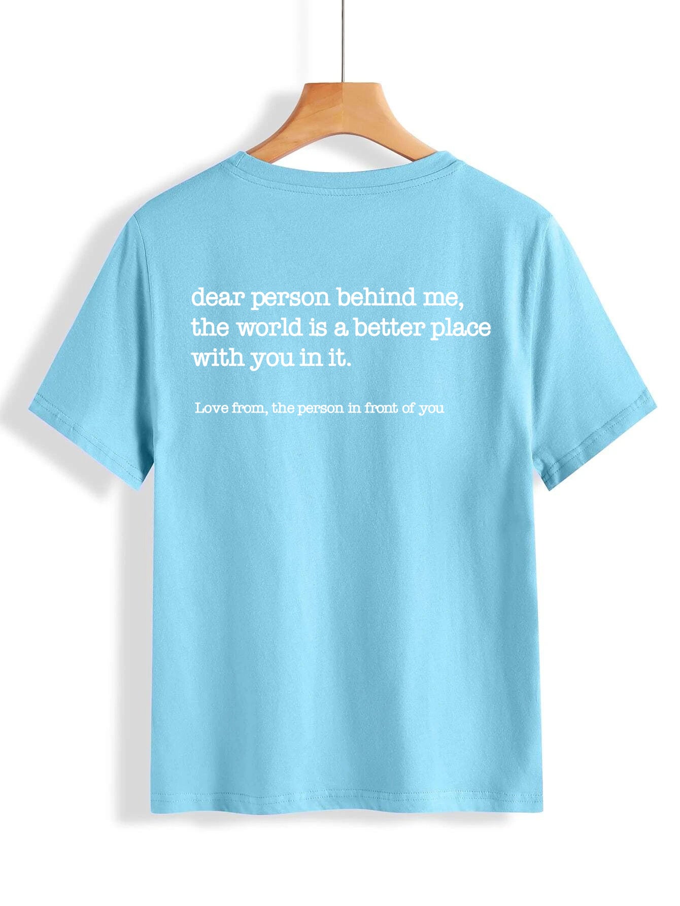 T-shirt med korte ærmer og print til kvinder