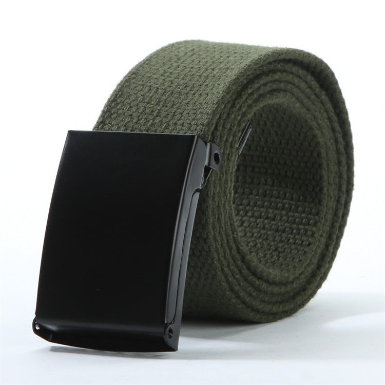 Hip Hop Belt Woven Canvas Pants Belt