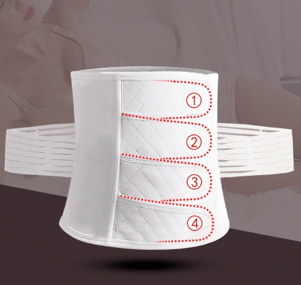 Four-ear gauze abdomen belt