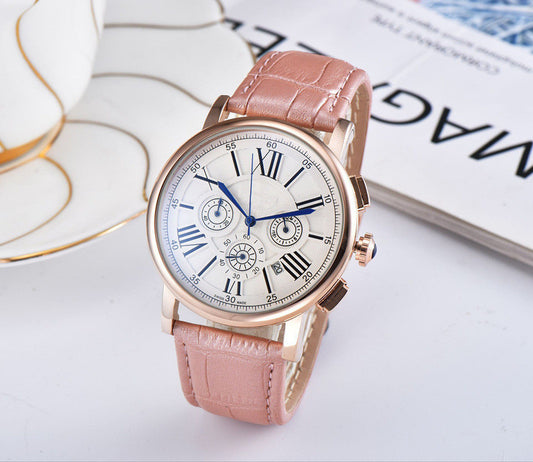 running seconds business watch 6-pin