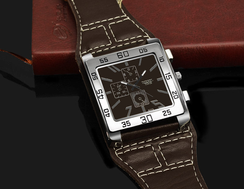 Casual Sports Watch Military Watch Square Dial
