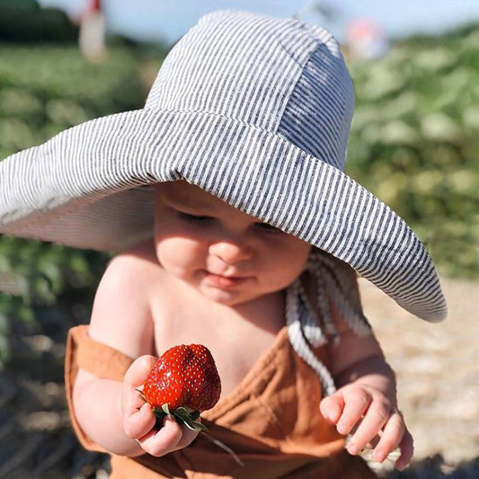 New Children Sunscreen Baby Beach Hat Sunshade