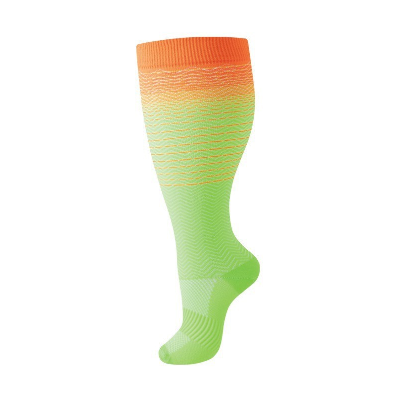 Plus-sized Sports High Elastic Plus-sized Long Tube Sports Calf Socks