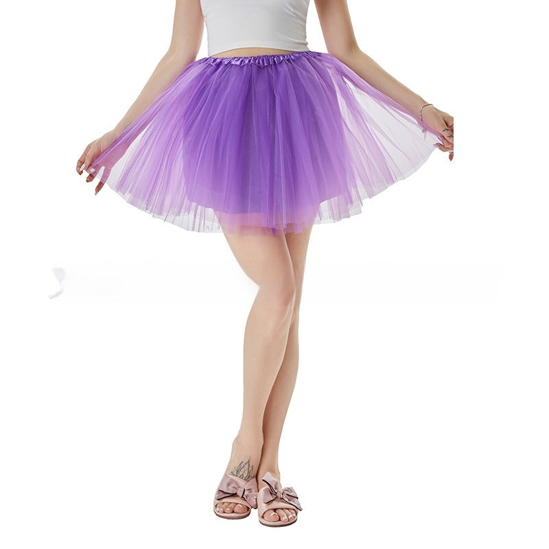 Lining Mesh Princess Pettiskirt 4-layer