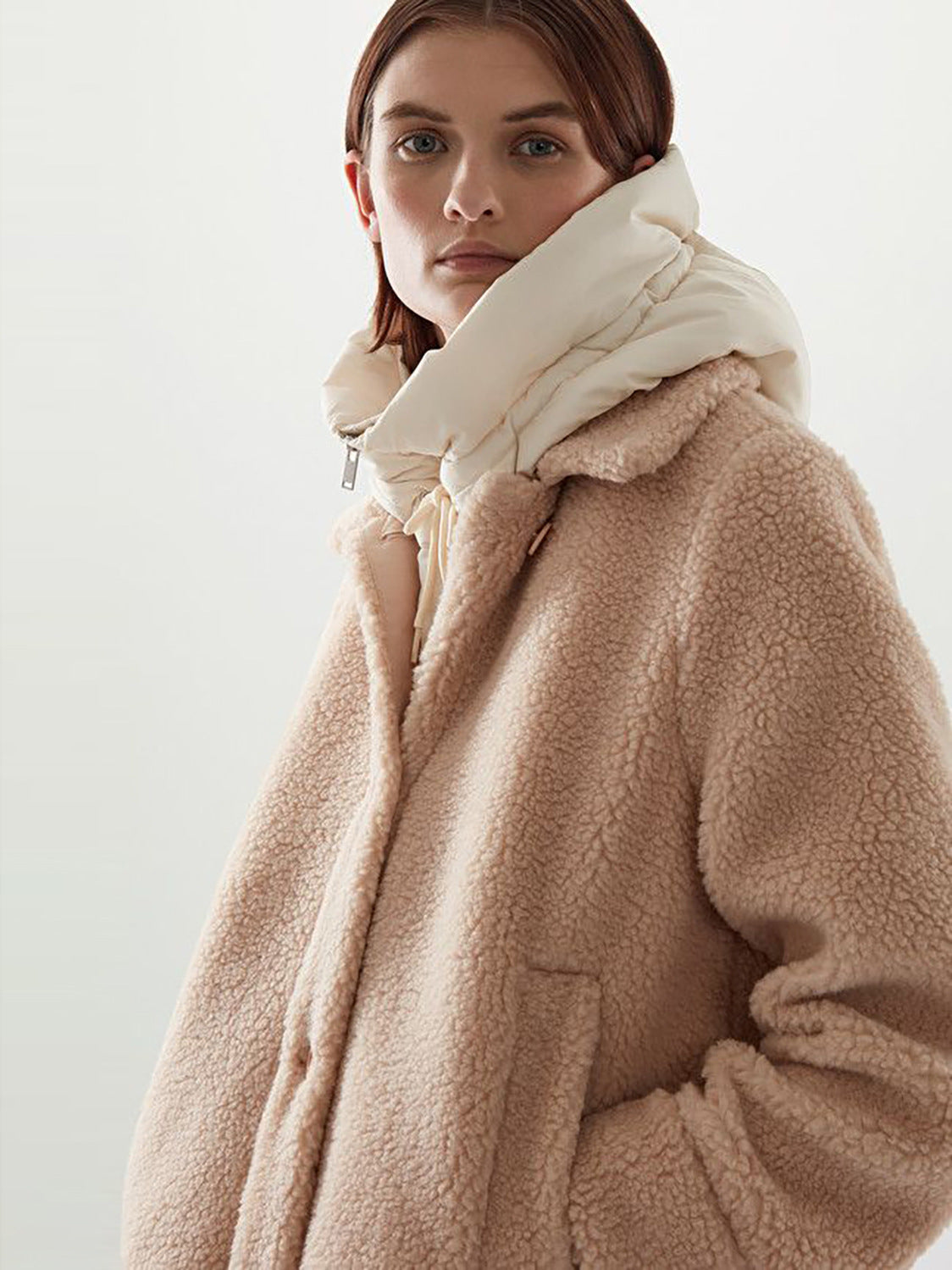 Women's Versatile Hooded False Collar Vest